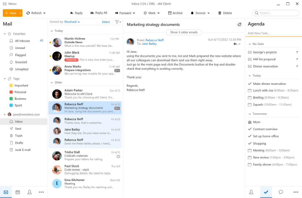 professional email client for mac