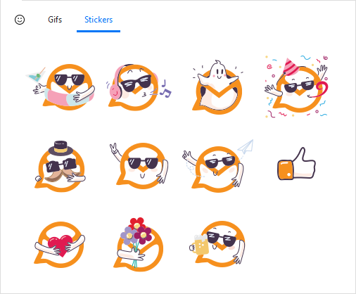 eM Client: Smileys and emoji